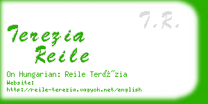 terezia reile business card